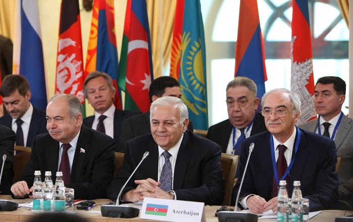 Azerbaijani Parliament Chairman takes part in first meeting of chairmen of the Eurasian countries